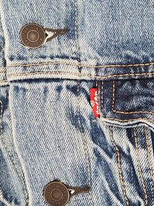 Vintage 2000s Levi's Denim Button Down Jacket Sz. S