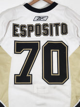 Game Worn Pittsburgh Penguins Angelo Esposito #70 Jersey Sz. 56
