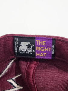 Vintage 1990s Texas A&M Shatterboard Starter Snapback Hat