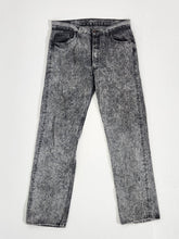 Vintage Levi Black Acid Wash Denim Pants Sz. 34 x 33”