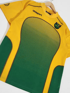 Jamaica Uhlsport Yellow Soccer Jersey Sz. XL