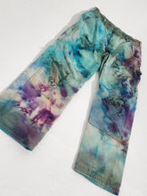 Custom Blue/Purple Tie-Dye Carhartt Jeans Sz. 30 x 28