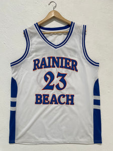 Retro Jamal Crawford Rainier Beach High School Basketball Jersey Sz. XL