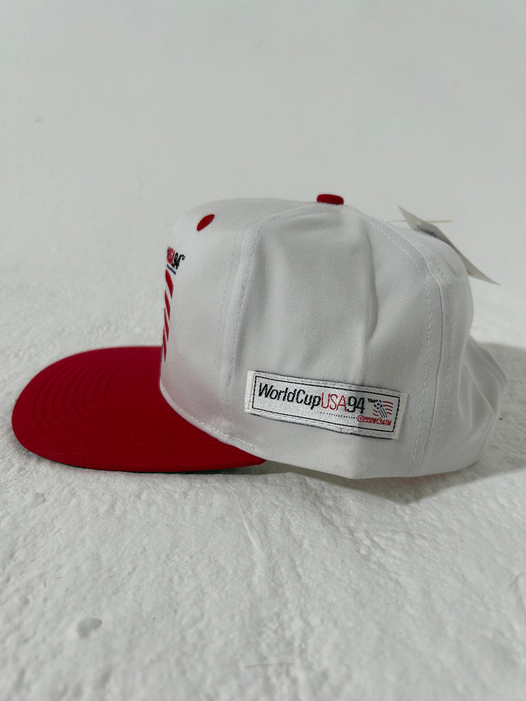 Vintage 1994 World Cup USA White Snapback Hat
