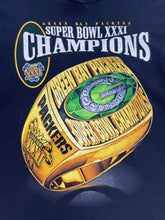 Vintage Green Bay Packers Super Bowl XXXI Championship Ring T-Shirt Sz. L
