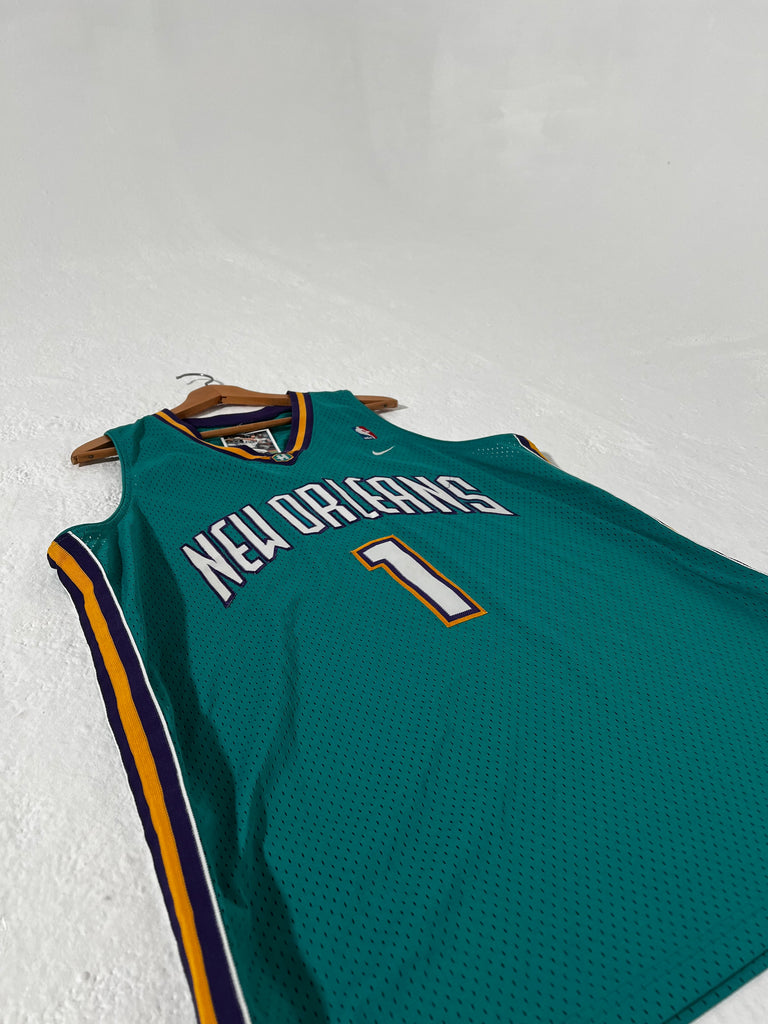 Vintage Baron Davis New Orleans Pelicans NBA Nike Jersey Sz. XL