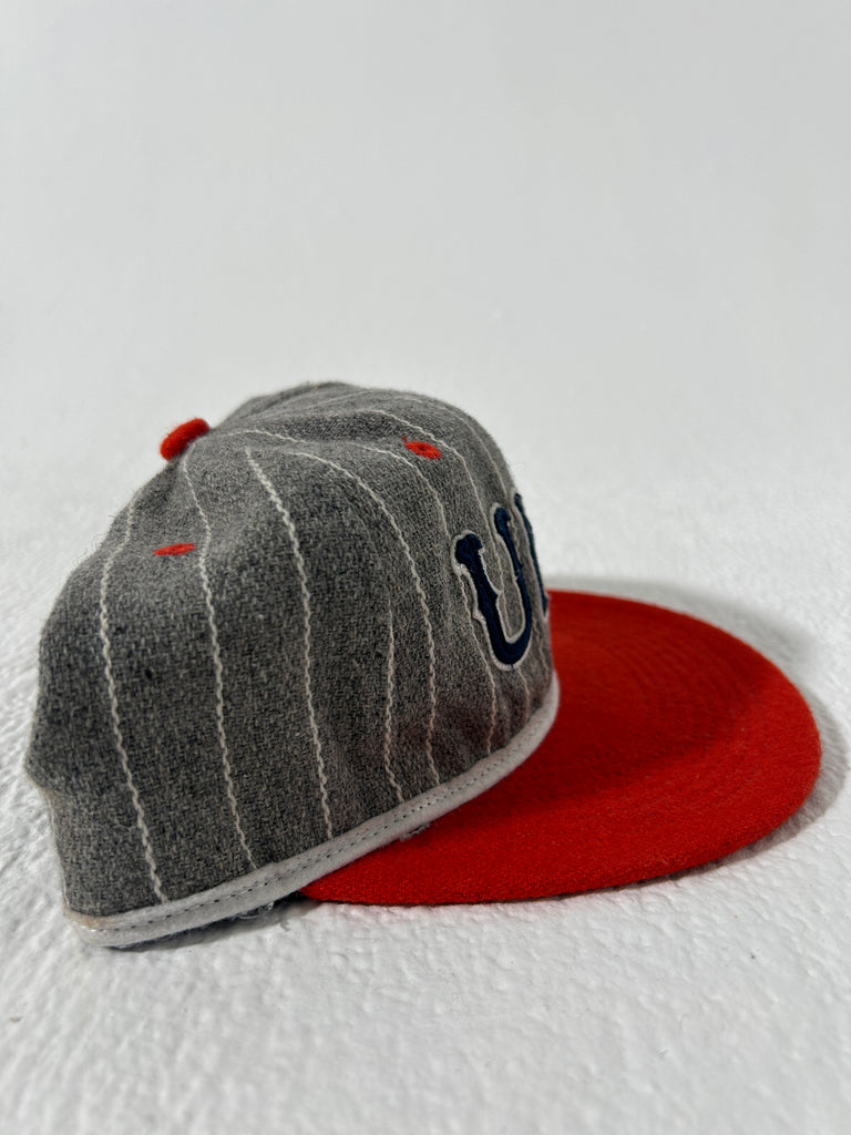 Ebbets field flannels×Pt.Alfred BB CAP Ebbets Field Flannels x UNDEFEATED Wool Pinstripe Hat
