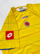 Yellow Columbia Lotto Soccer Jersey Sz. XL