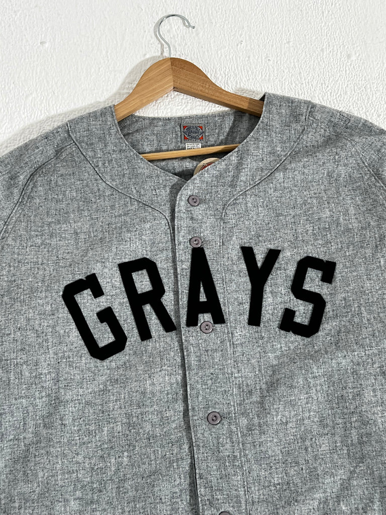 Ebbets Field Homestead Grays Baseball Jersey XL