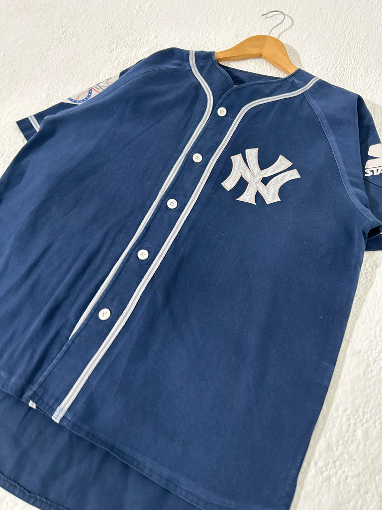 Vintage New York Yankees Starter Navy Jersey Sz. M