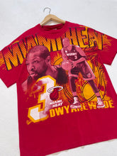 Vintage Y2k Miami Heat Dwayne Wade AOP T-Shirt Sz. L