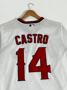 Los Angeles Angels Castro #14 Starter Jersey Sz. L