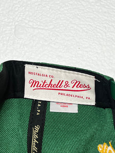 Mitchell & Ness Seattle Supersonics Green Pro Snapback Hat