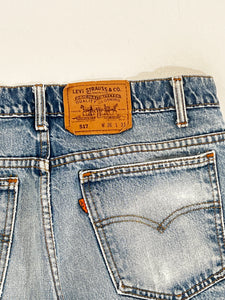 Vintage Levi's 517 Custom TBNW Denim Jeans Sz. 36 x 31
