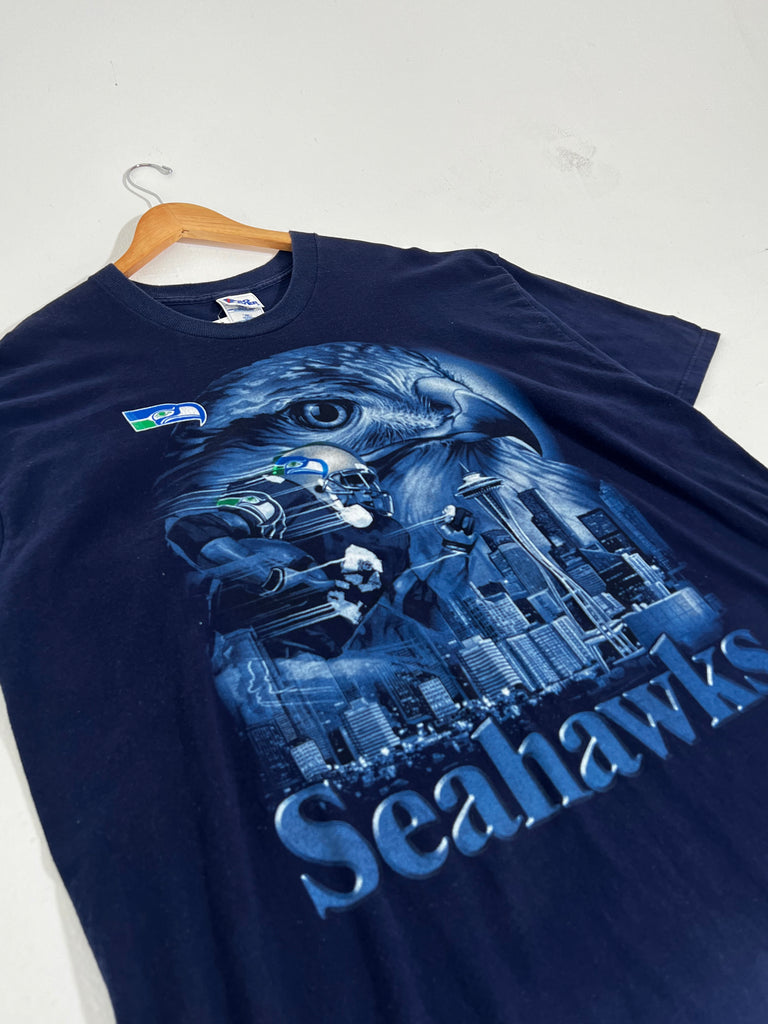 Street Certified PRO 5 NFL Seattle Seahawks Graphic T Shirt Mens