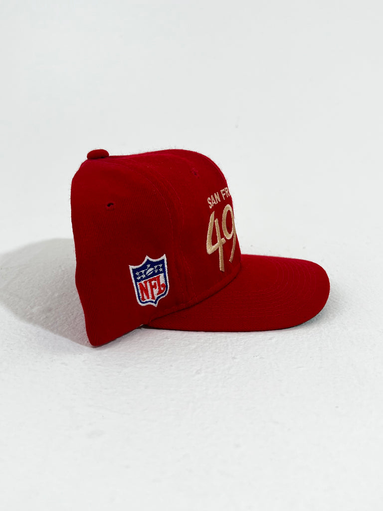 Vintage 49ers Script Snapback