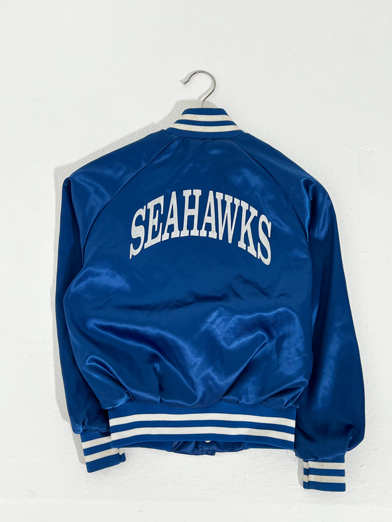 Vintage Seattle Seahawks Chalkline Satin Jacket Sz. L