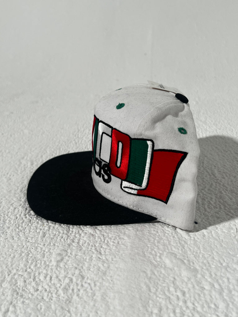 Vintage 1994 Adidas Mexico World Cup Snapback Hat Deadstock