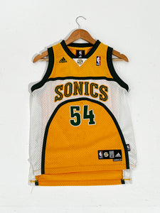 Y2k Seattle SuperSonics Chris Wilcox Jersey Sz. Youth M