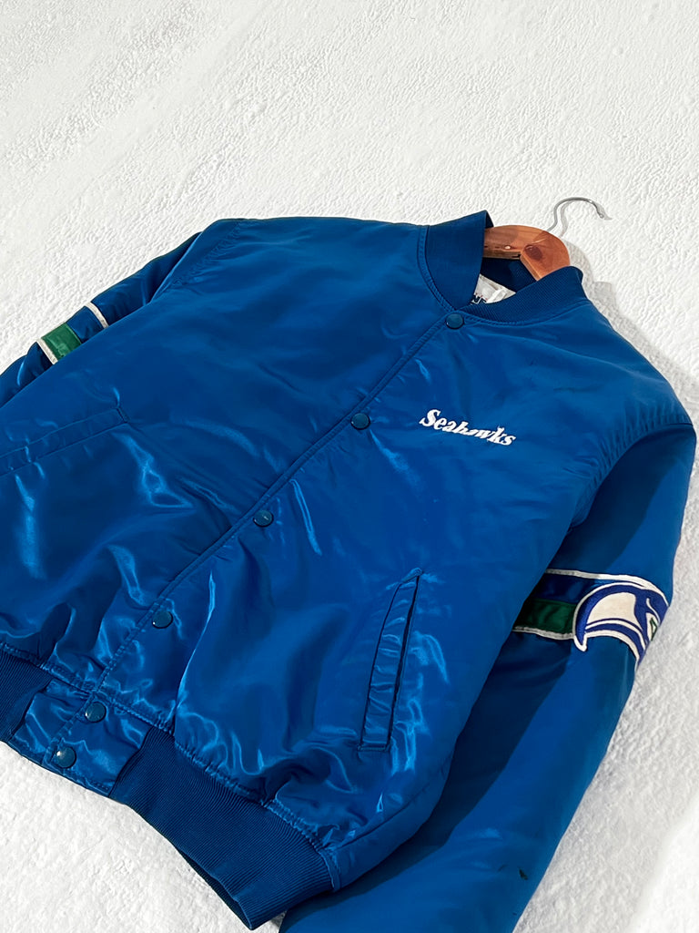 SEA HAWKS STARTERジャケットスターターVINTAGEヴィンテージ New vintage Seattle Seahawks pullover Starter jackets have