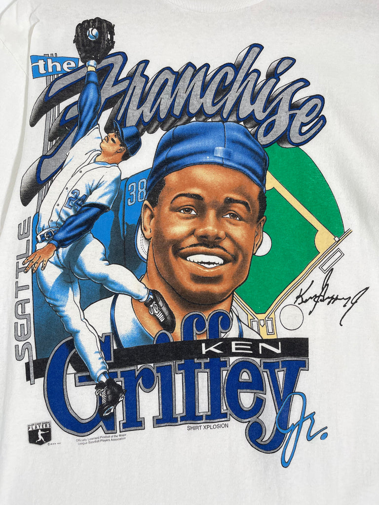 Vintage 1990's Seattle Mariners Refuse to Lose Caricature T-Shirt Sz