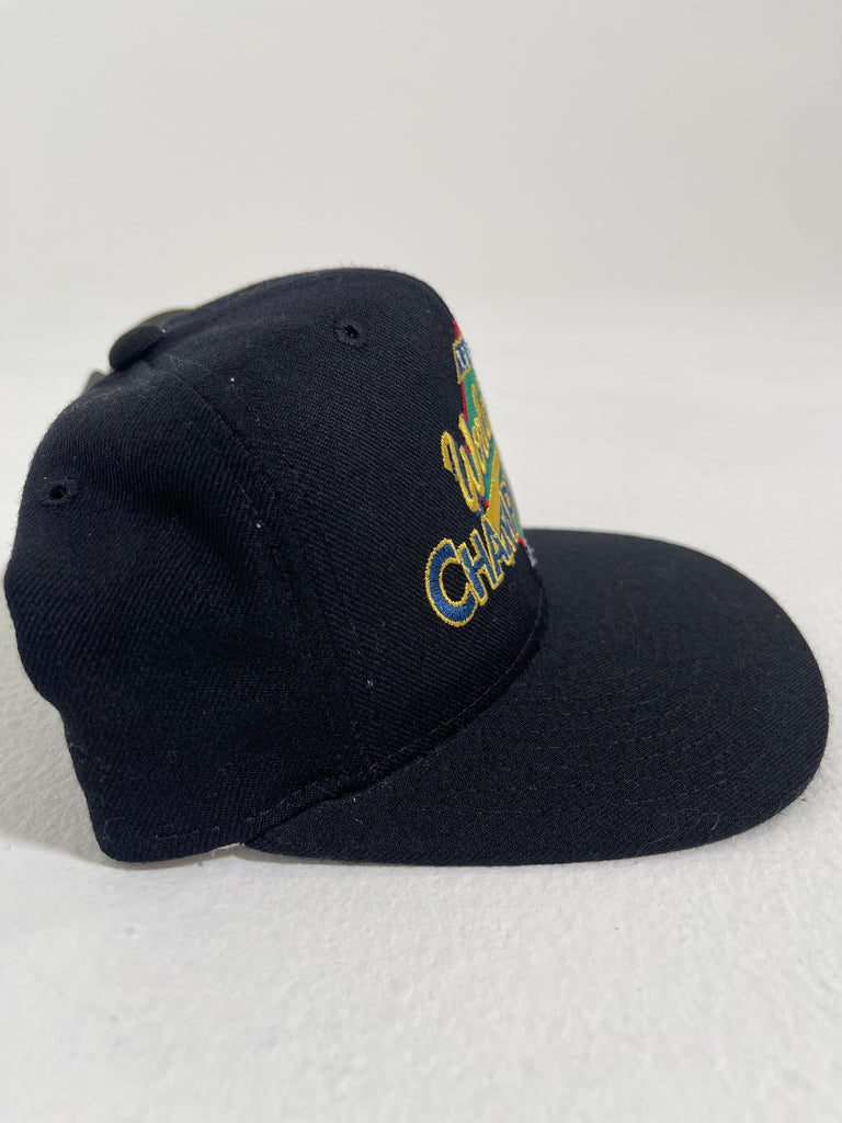 Vintage Florida Marlins '1997 World Series Champions' Wool New Era Snapback  Hat