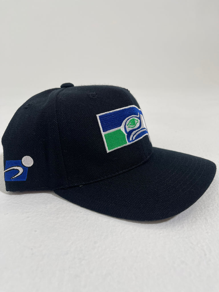 Vintage 1990's Black Seattle Seahawks SPORTS SPECIALTIES 'Plain Logo'