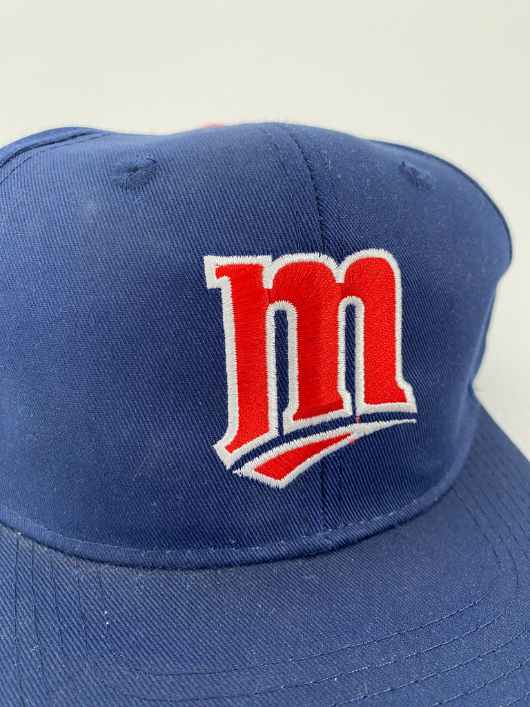 Vintage 1990's Minnesota Twins Twill Snapback Hat