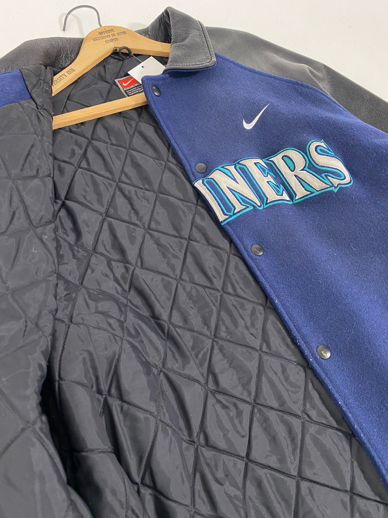 Y2K NIKE Seattle Mariners Pullover Windbreaker Sz. XL