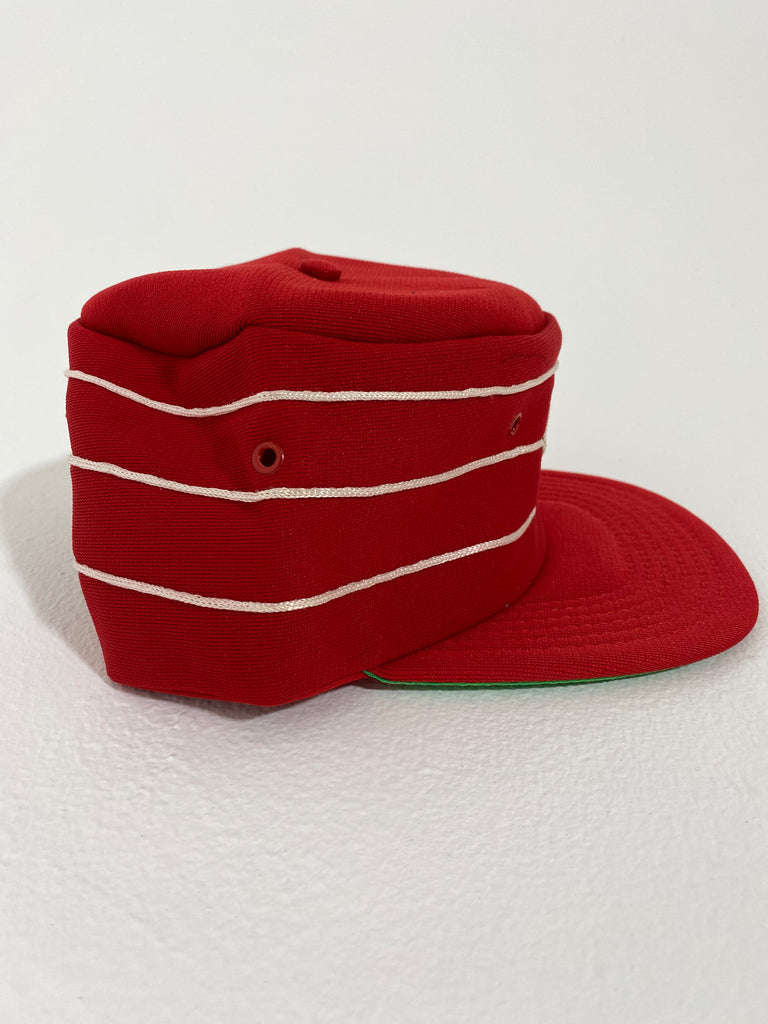 80s 90s Cincinnati Reds Snapback Hat With Mr Redlegs Mascot 