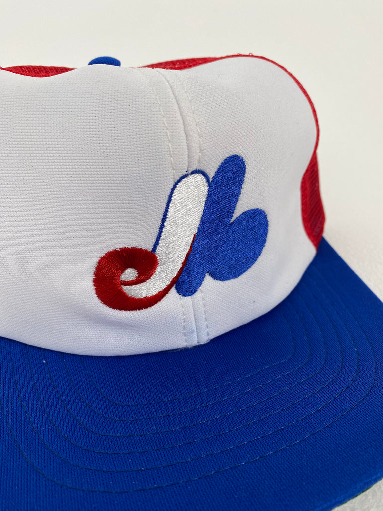 Vtg Red Montreal Expos Adjustable Puma/MLB Genuine Merchandise