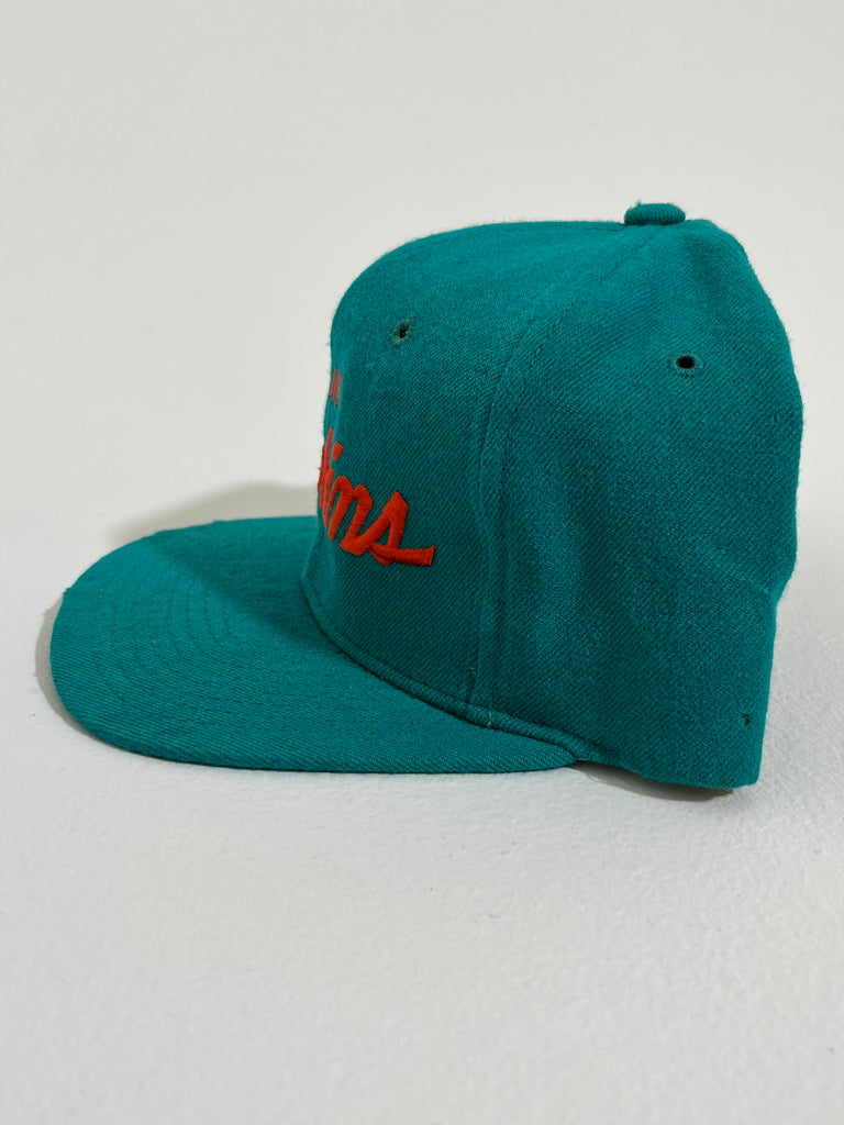 Selling my vintage 90s Sports Specialties Dolphins single line script  snapback hat! : r/miamidolphins