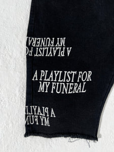 Sugar Hill Playlist Jeans Shorts Black Wash DEPT1