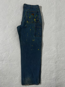 1/1 Carhartt Paint Splatter Jeans Size 36x32
