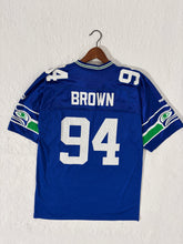 Vintage Seattle Seahawks Chad Brown Puma Jersey Sz M