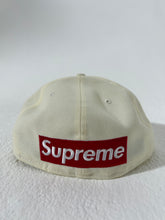 Supreme Reverse Box Logo New Era Fitted Hat Sz. 7 5/8