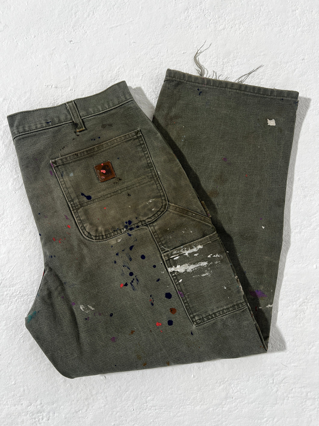 1/1 Carhartt Paint Splatter Jeans Size 36x32