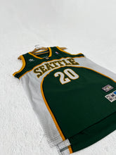 Seattle Supersonics Gary Payton Adidas Hardwood Classics NBA Jersey Sz. M