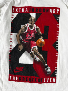 Vintage Michael Jordan Nike White T-Shirt Sz. XL