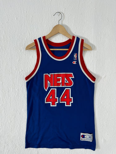 Vintage Derrick Coleman New Jersey Nets Champion Jersey Sz. S