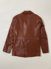Vintage Brown Leather Jacket Sz. 42 Izak