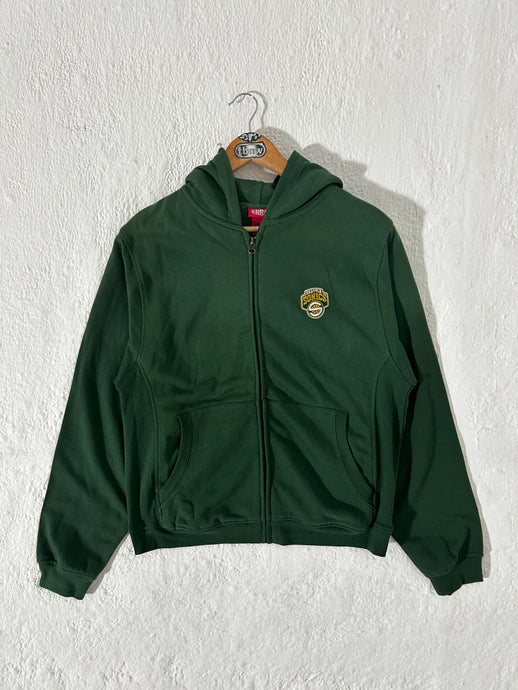 Seattle Supersonics Zip-Up Hoodie Sz. L