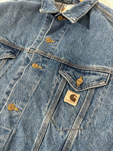 Vintage 1998 Carhartt Denim Button Up Jacket Sz. L
