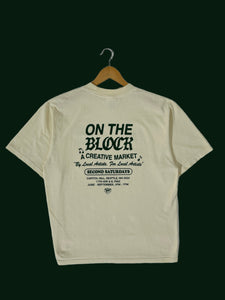 On The Block '24 Cream/Green T-Shirt