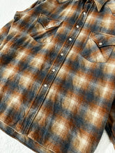 Pendleton Tan Plaid Button Up Shirt Sz. XL