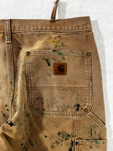 1/1 Brown Carhartt Double Knees 33x34