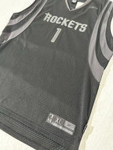 Houston Rockets Tracy McGrady #1 Blackout Reebok Jersey Size XL