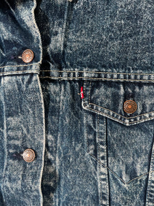 Vintage Levi's Acid Wash Jean Jacket Size M Dept1
