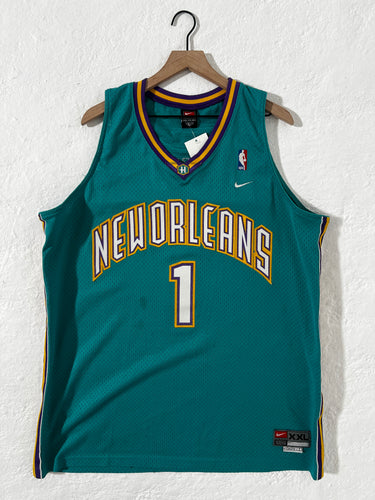 Vintage New Orleans Hornets Anthony Davis NBA Nike Jersey Sz. XXL