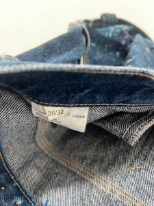 1/1 Dickies Paint Splatter Jeans Size 36x32